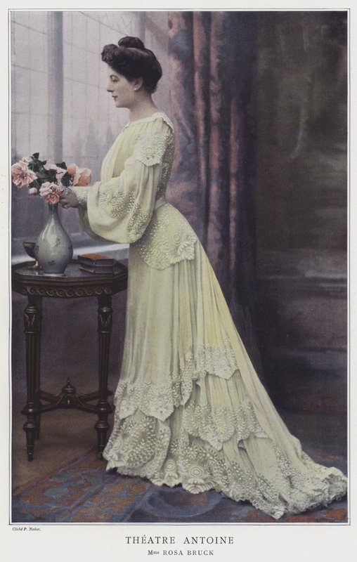 Rosa Bruck, Franse actrice door French Photographer