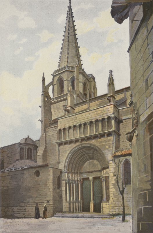 Tarascon, Sint-Martha kerk, Geheel S door French Photographer