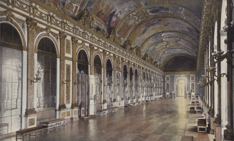 Versailles, grote spiegelzaal door French Photographer