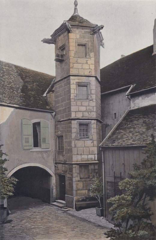 Vesoul, torentje van de Rue des Boucheries door French Photographer