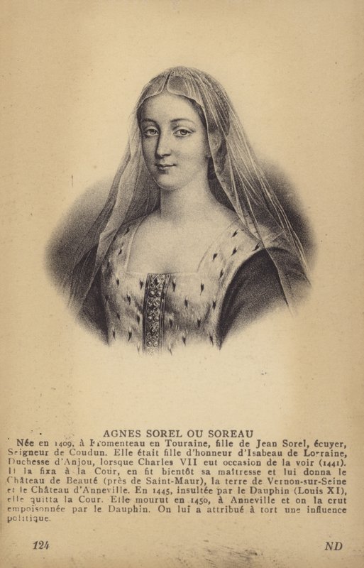 Agnes Sorel door French School
