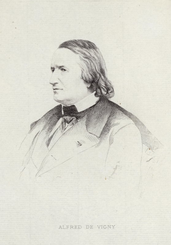 Alfred De Vigny door French School