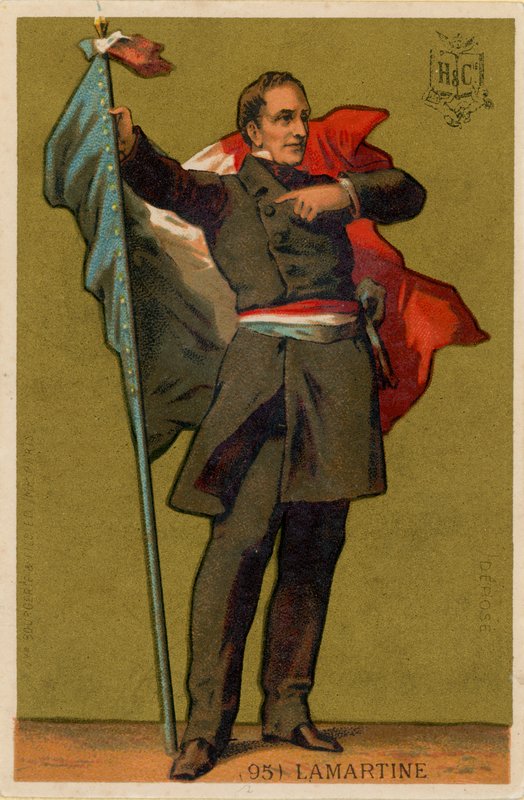 Alphonse de Lamartine door French School
