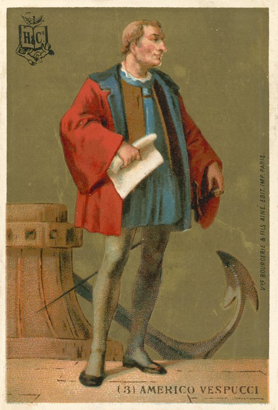 Amerigo Vespucci door French School