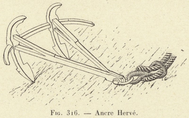Ancre Herve door French School