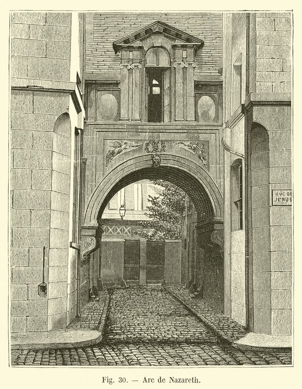 Boog van Nazareth door French School