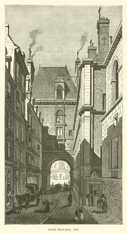 Arcade Saint-Jean, 1830 door French School