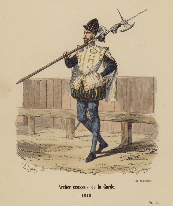Schotse Boogschutter van de Garde door French School