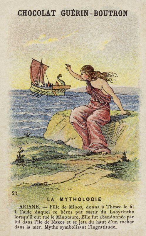 Ariadne door French School
