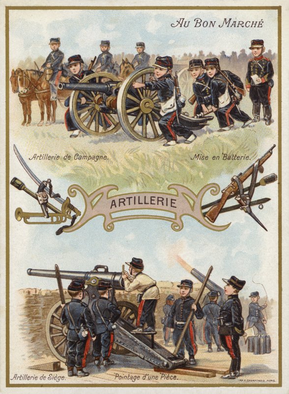 Artillerie door French School