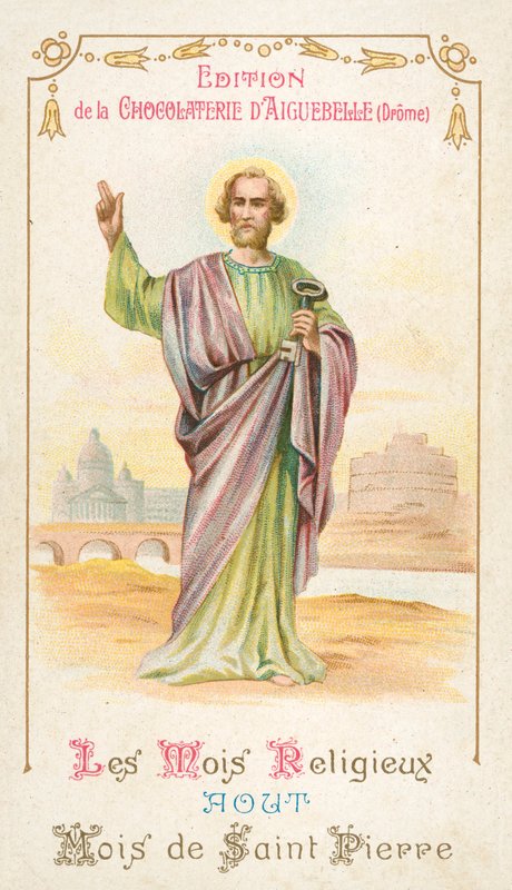 Augustus, maand van Sint Pieter door French School