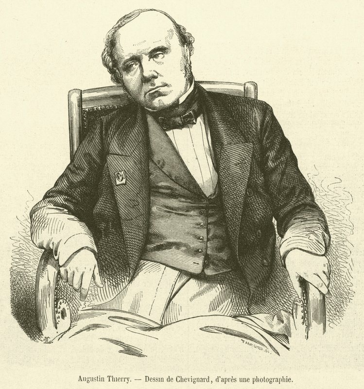 Augustin Thierry (gravure) door French School