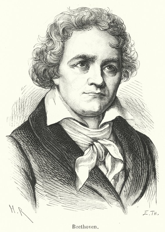 Beethoven door French School