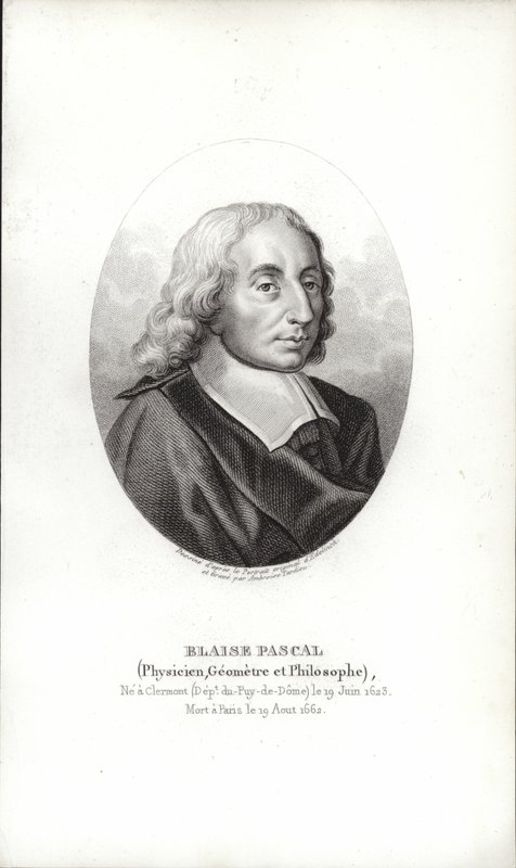 Blaise Pascal door French School