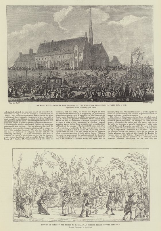 Eeuwfeest van de Franse Revolutie (gravure) door French School