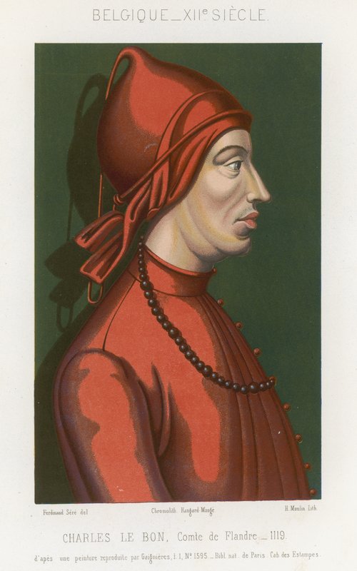 Karel I, Graaf van Vlaanderen door French School