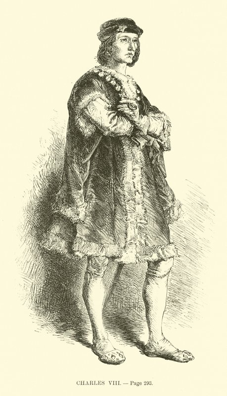 Karel VIII door French School