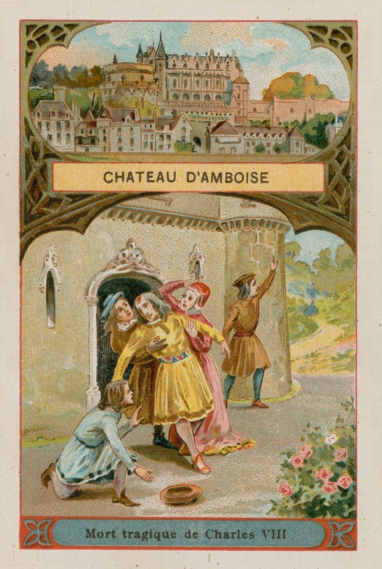 Kasteel van Amboise door French School