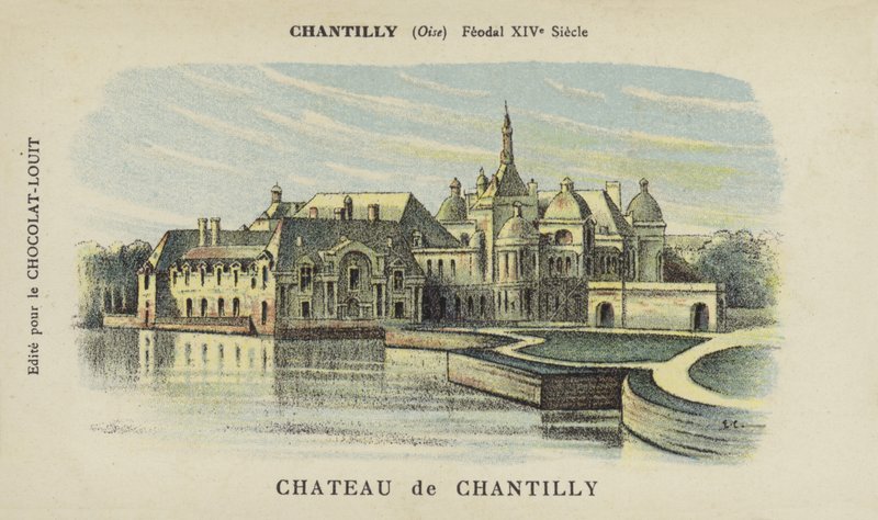 Kasteel van Chantilly, Chantilly, Oise door French School