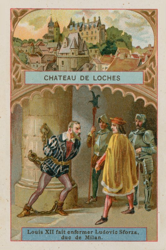Kasteel van Loches door French School