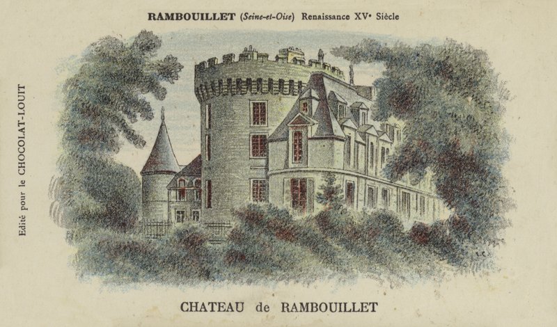 Kasteel van Rambouillet, Rambouillet, Seine-et-Oise door French School