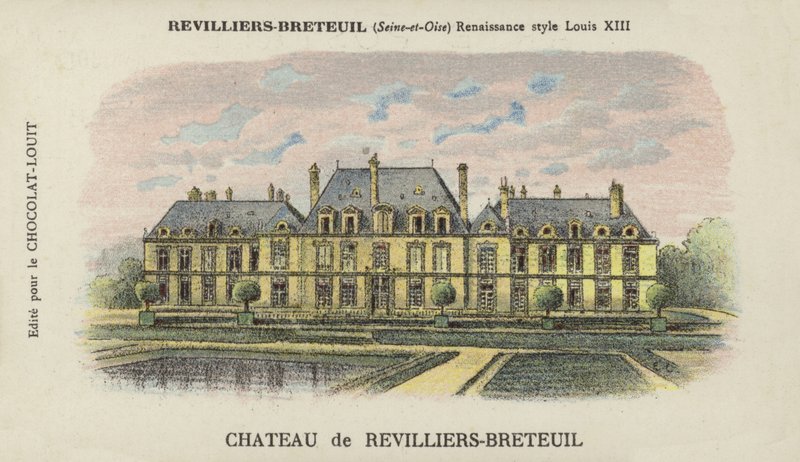 Kasteel van Revilliers-Breteuil, Revilliers-Breteuil, Seine-et-Oise door French School