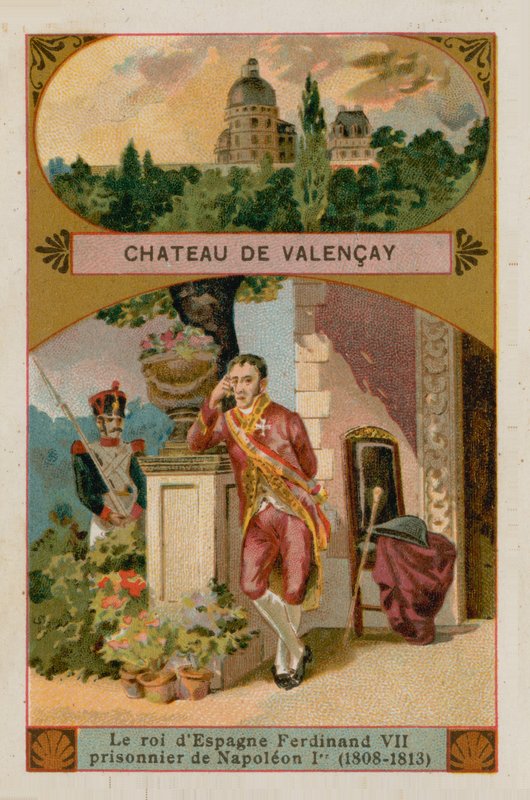 Kasteel van Valencay door French School