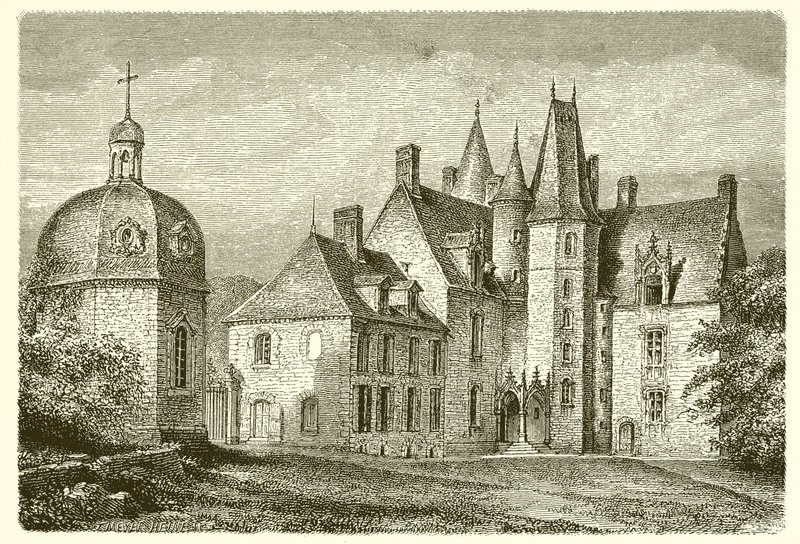 Chateau des Rochers door French School
