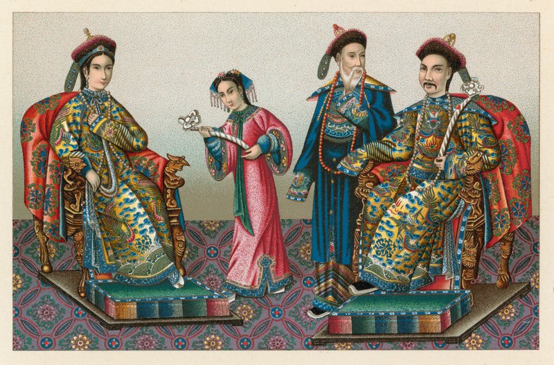 Chinese Kleding door French School
