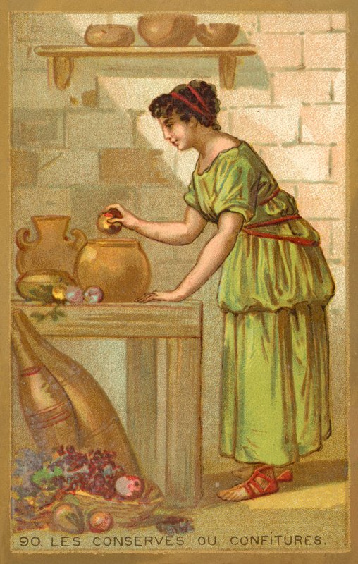 Conserven of jam door French School