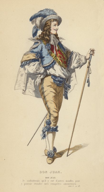 Don Juan door French School
