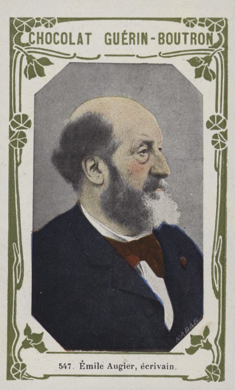 Emile Augier, schrijver door French School