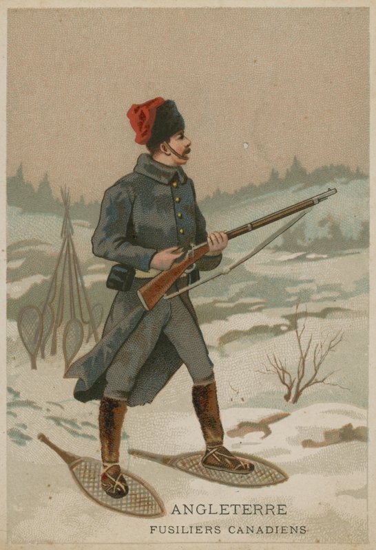 Engeland - Canadese Fuseliers door French School