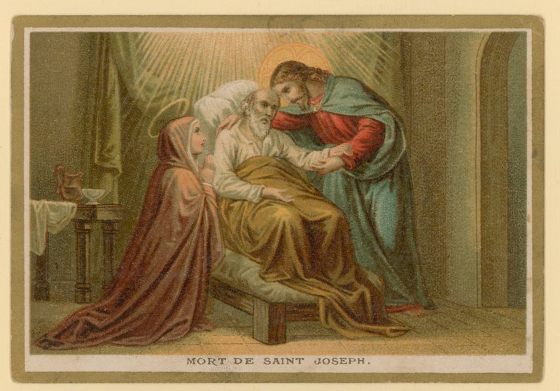 Episode uit het leven van Jezus Christus (chromolitho) door French School