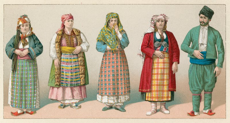 Europese Turkse Kleding door French School
