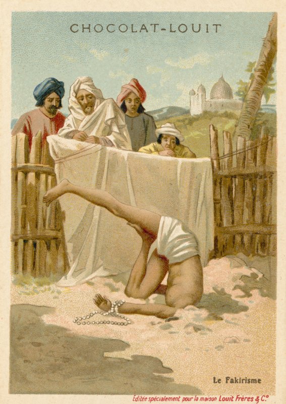 Fakir door French School