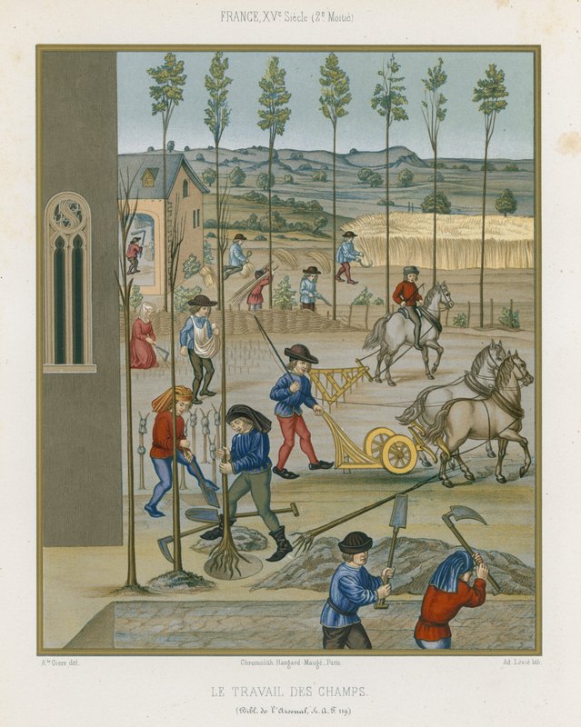 Veldwerk door French School