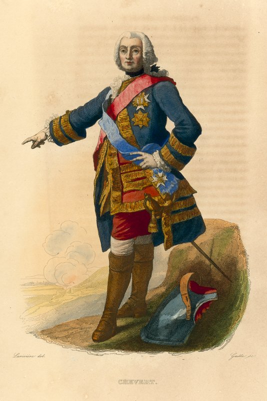 Francois de Chevert door French School