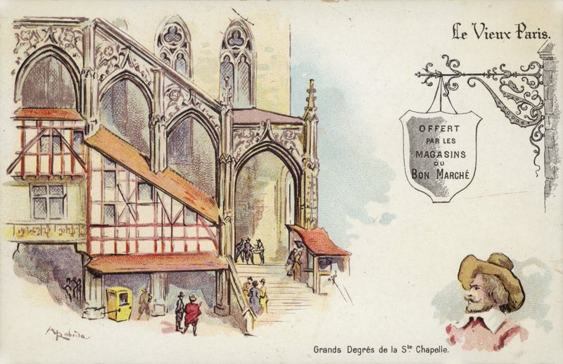 Franse kapel door French School