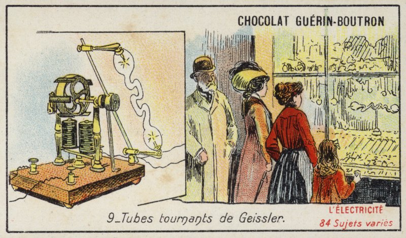 Geissler-buizen door French School