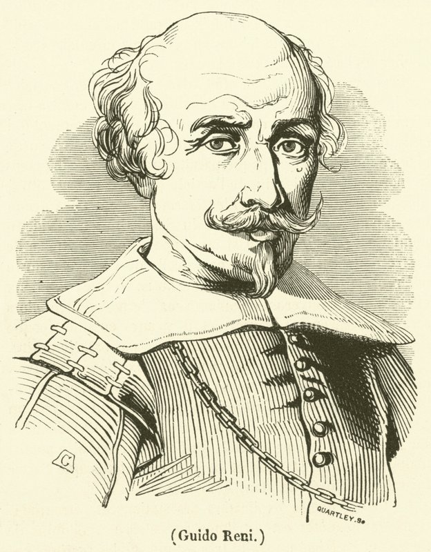 Guido Reni (gravure) door French School