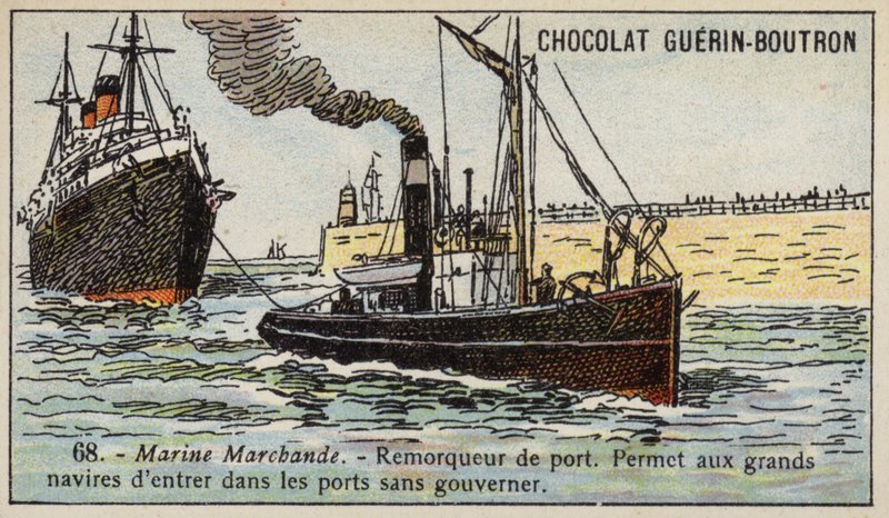 Haven sleepboot door French School