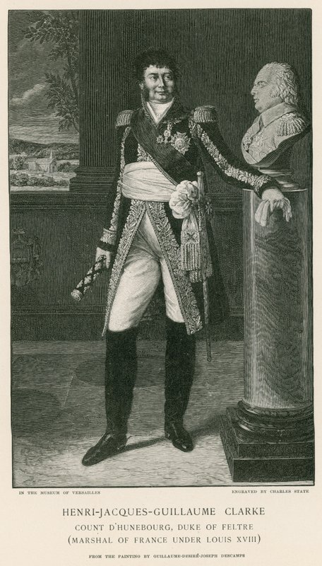 Henri-Jacques-Guillaume Clarke door French School