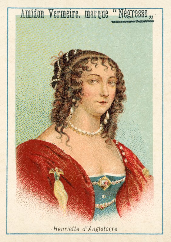 Henrietta van Engeland door French School