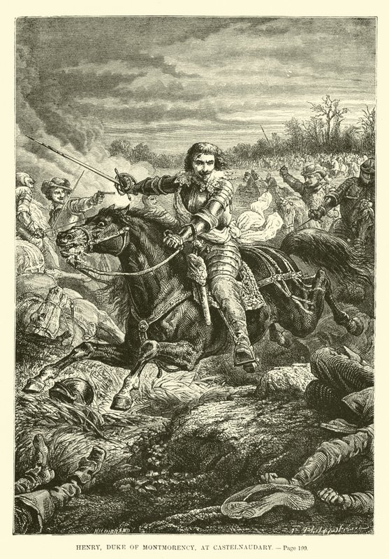 Hendrik, hertog van Montmorency, in Castelnaudary door French School