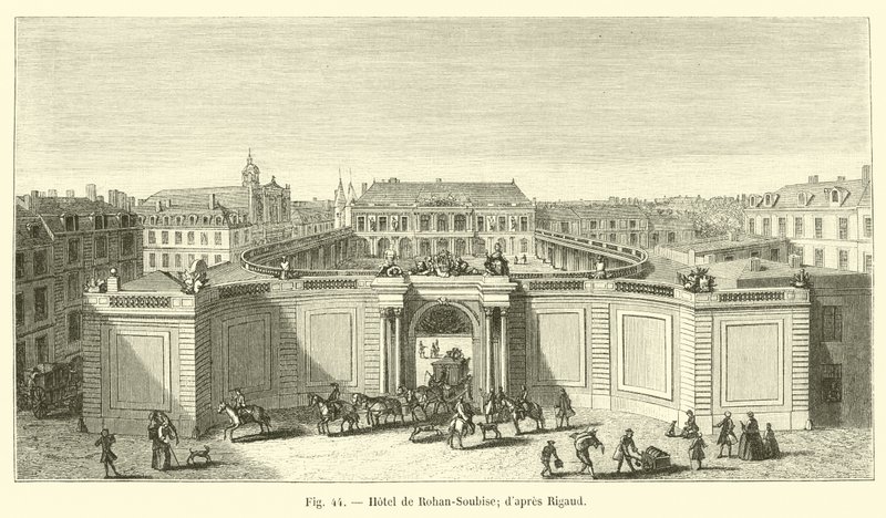 Hotel de Rohan-Soubise; naar Rigaud door French School