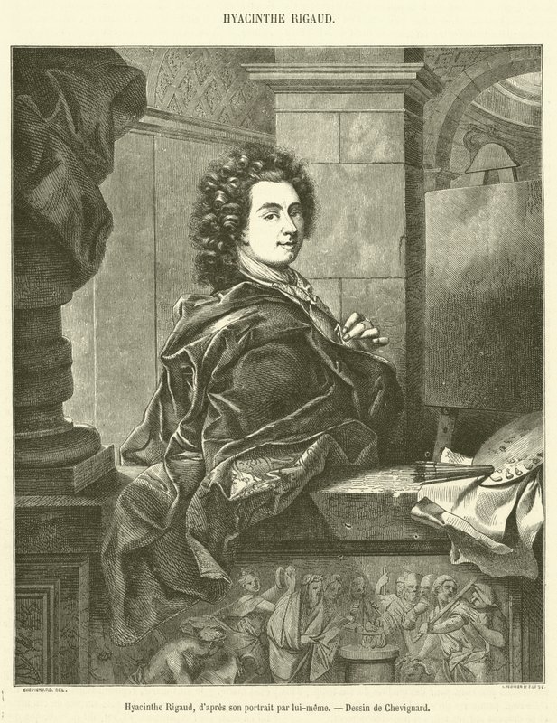 Hyacinthe Rigaud door French School