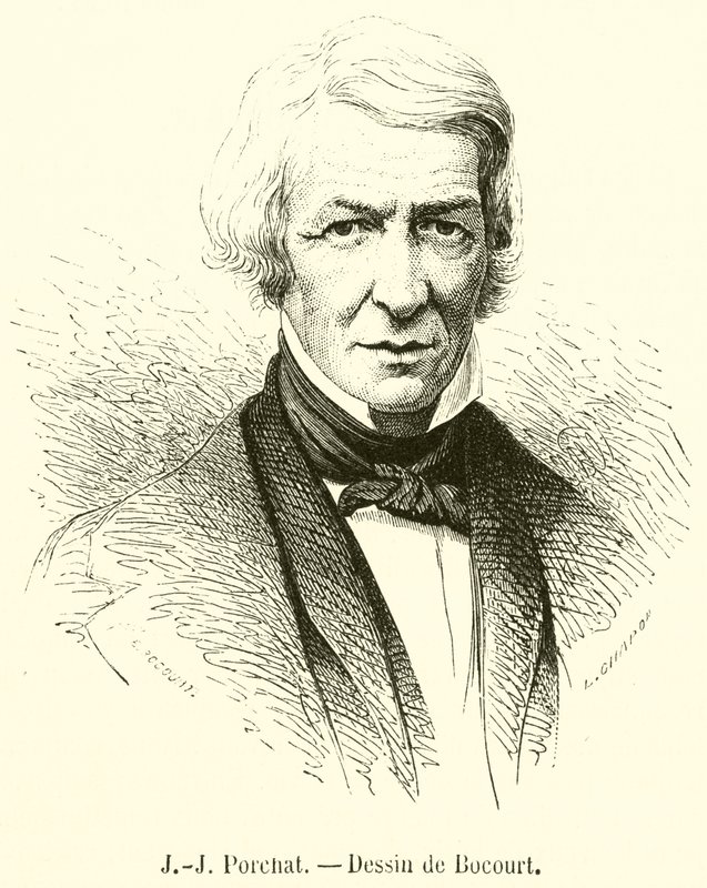 J-J Porchat door French School