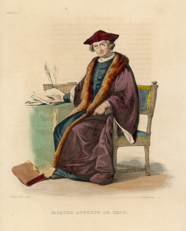 Jacques Auguste de Thou door French School