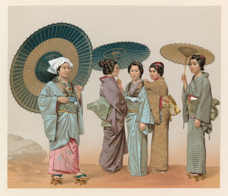 Japans kostuum door French School